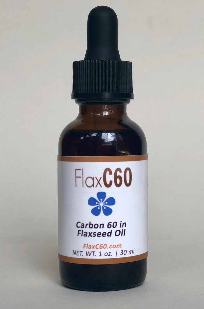 Carbon 60 in Flaxseed Oil